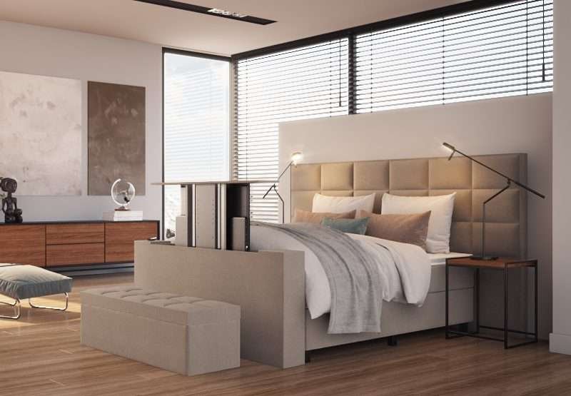 Boxspring met TV lift Opheusden