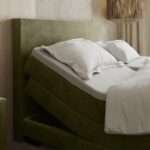 Elektrische Boxspring Culemborg Zij aanzicht ingezoomd