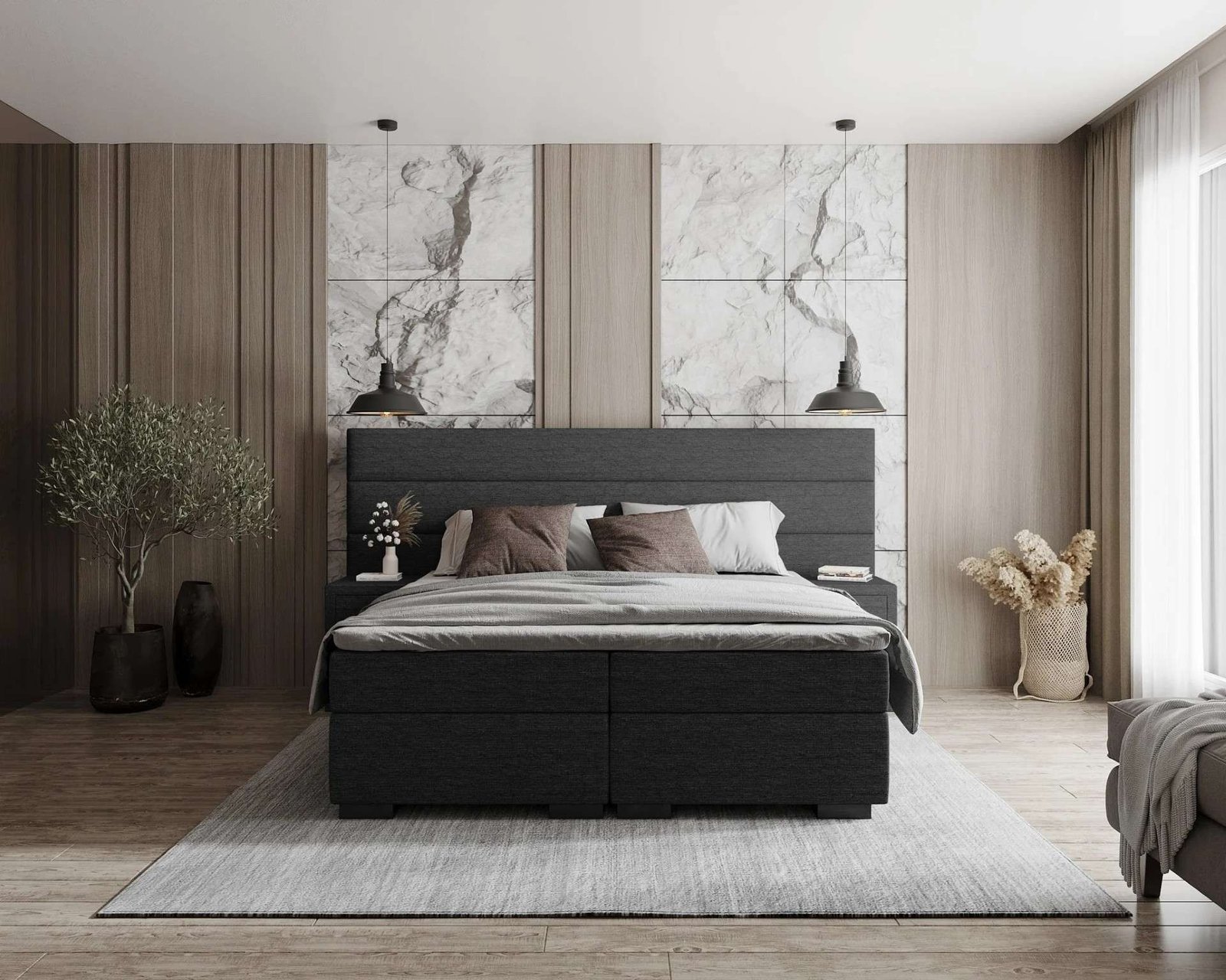 Boxspring Sint Willebrord Voor Aanzicht