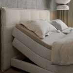 Elektrische Boxspring Uchelen zijaanzicht zoom